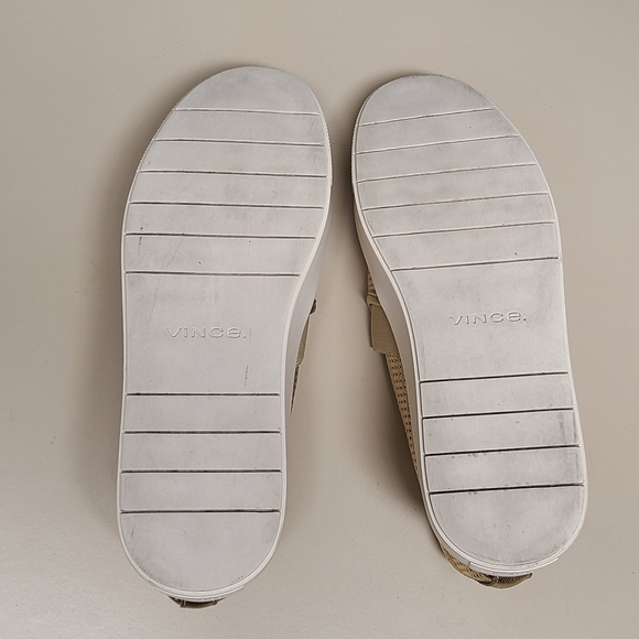 Vince Blair Perforated leather slip on sneakers size 7 - Picture 8 of 8